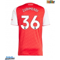 Arsenal Martin Zubimendi #36 Hjemmedrakt 2025-26 Kortermet